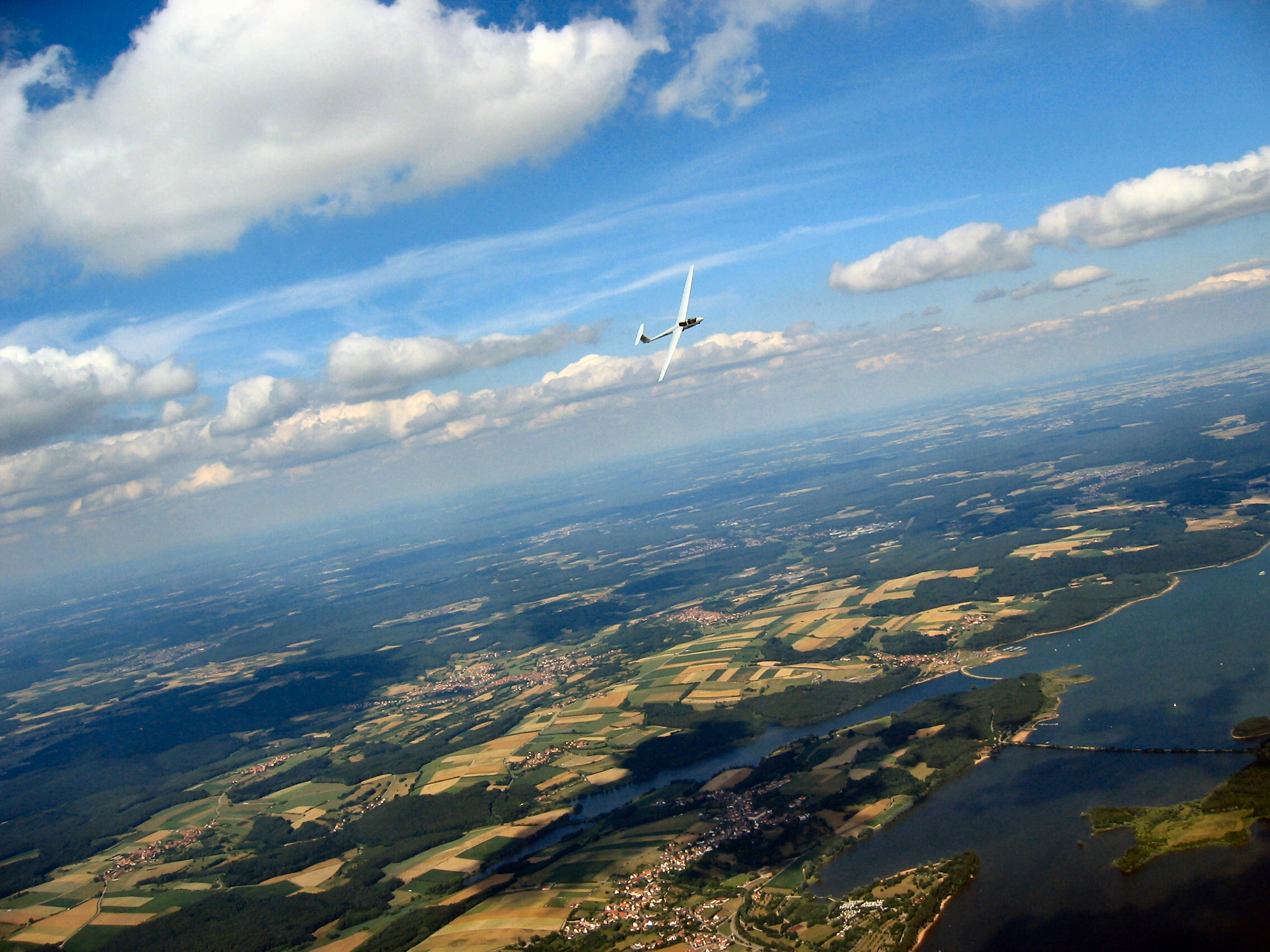 Der Traum vom Fliegen lässt sich nicht ganz ohne Risiko verwirklichen. Bild: gb