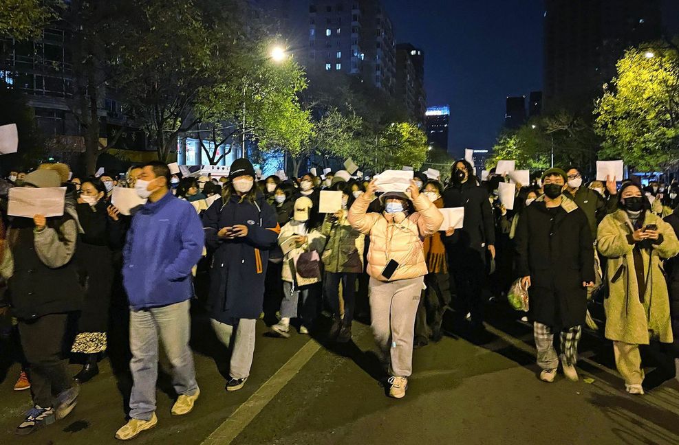 Peking hat überproportional häufig junge Frauen verhaftet.