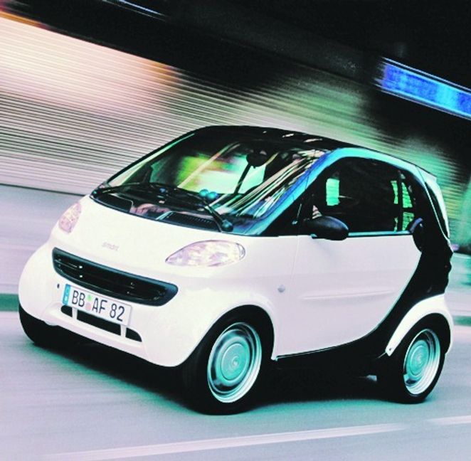 Der Smart der ersten Generation.
