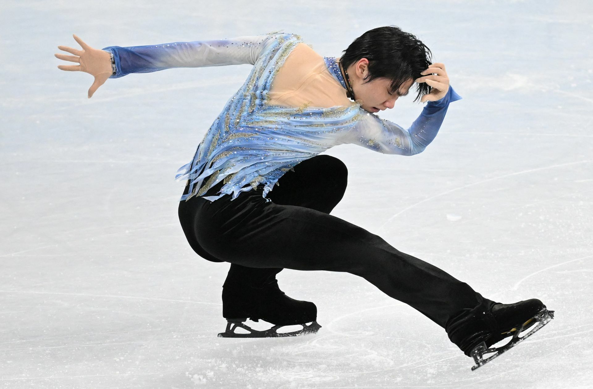 Nach dem Kurzprogramm der Herren liegt Yuzuru Hanyu abgeschlagen auf Platz acht.