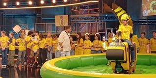 David beim Tigerenten-Rodeo.