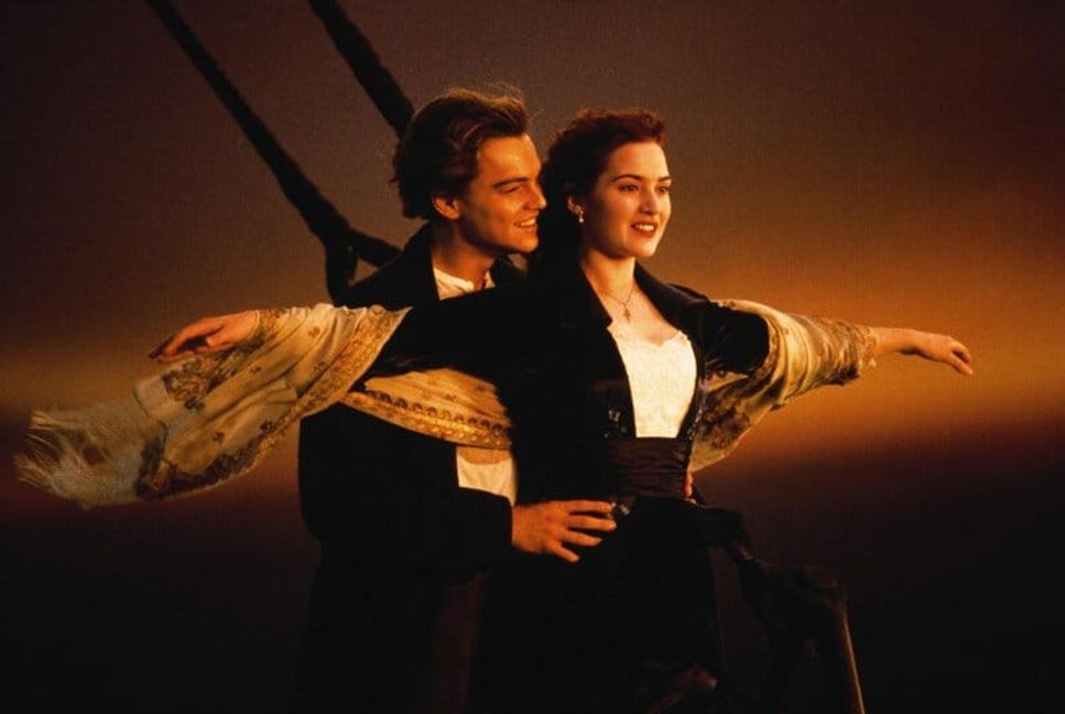 Wiedersehen mit Kate Winslet und Leonardo DiCaprio in „Titatic“.