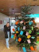 Wunschbaum im Landratsamt.