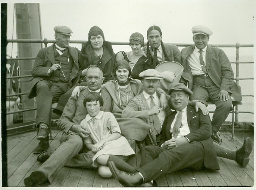 Mit dem Schiff ging es in den 1920er Jahren über den Atlantik nach New York. Bild: z