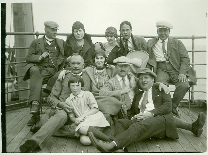 Mit dem Schiff ging es in den 1920er Jahren über den Atlantik nach New York. Bild: z