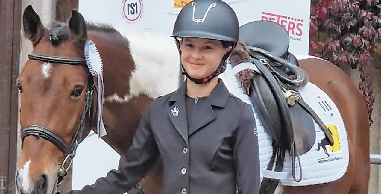 Maja Haumann beim Jugendturnier 2024.