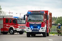 Großes Interesse an der Schauübung der Feuerwehr Schönaich.