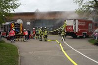 Großes Interesse an der Schauübung der Feuerwehr Schönaich.