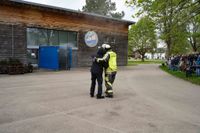 Großes Interesse an der Schauübung der Feuerwehr Schönaich.