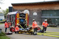 Großes Interesse an der Schauübung der Feuerwehr Schönaich.