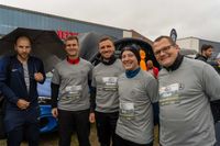 Impressionen von Mittwochabend beim Flugfeldlauf.