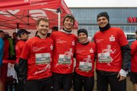 Impressionen von Mittwochabend beim Flugfeldlauf.