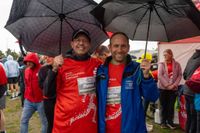 Impressionen von Mittwochabend beim Flugfeldlauf.