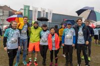 Impressionen von Mittwochabend beim Flugfeldlauf.