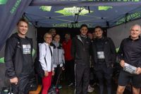 Impressionen von Mittwochabend beim Flugfeldlauf.