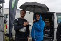 Impressionen von Mittwochabend beim Flugfeldlauf.