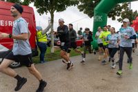 Impressionen von Mittwochabend beim Flugfeldlauf.