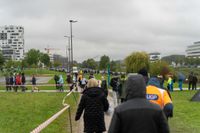 Impressionen von Mittwochabend beim Flugfeldlauf.