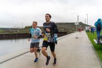 Impressionen von Mittwochabend beim Flugfeldlauf.