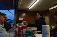 Impressionen von Mittwochabend beim Flugfeldlauf.