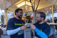 Impressionen von Mittwochabend beim Flugfeldlauf.