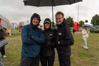 Impressionen von Mittwochabend beim Flugfeldlauf.