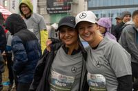 Impressionen von Mittwochabend beim Flugfeldlauf.