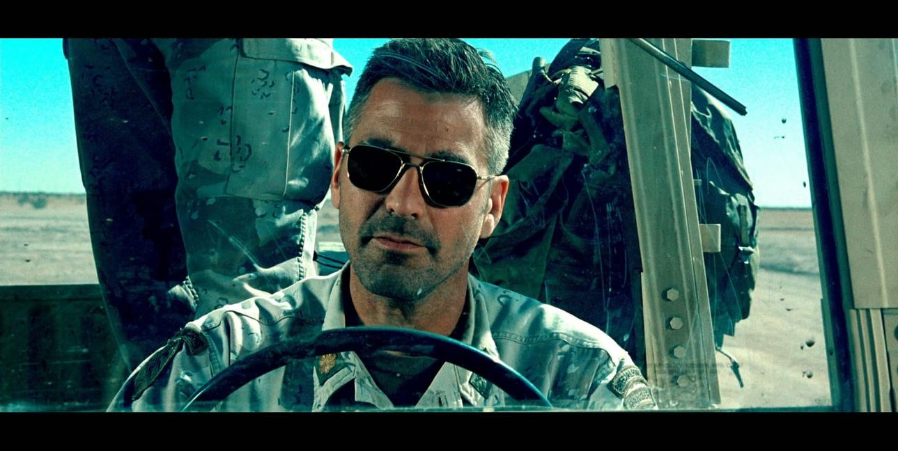 Coole Socke: George Clooney in „Three Kings“.