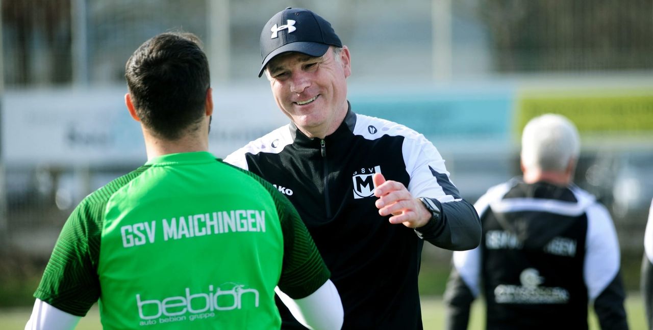 Hat nach dem 2:0-Heimerfolg gegen die Spvgg Aidlingen; Dieter Grieb, Trainer des GSV Maichingen II.