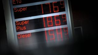 Die Energiepreise sinken kaum noch.