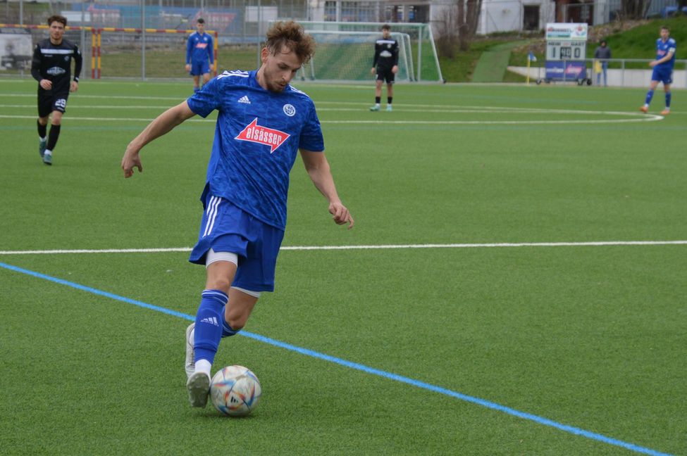 Für David Weinhardt und den VfL Sindelfingen gab es bei der 1:4-Niederlage in Bösingen nichts zu holen.