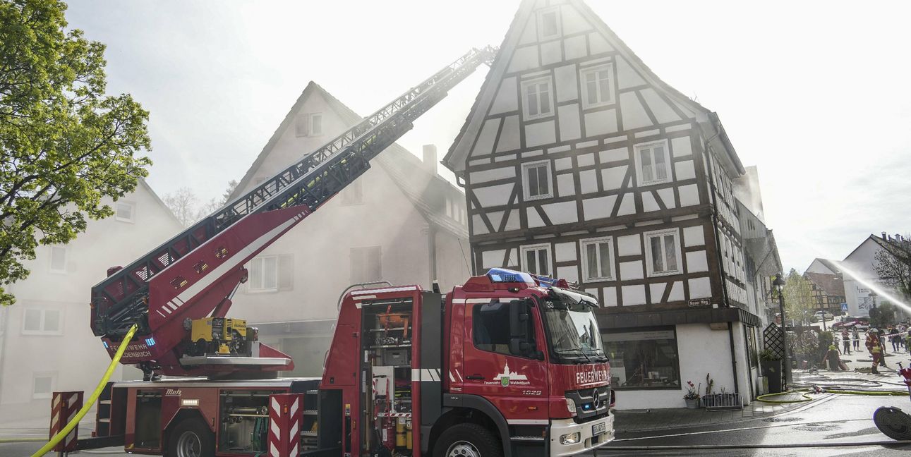Viele Einsatzkräfte waren vor Ort.
