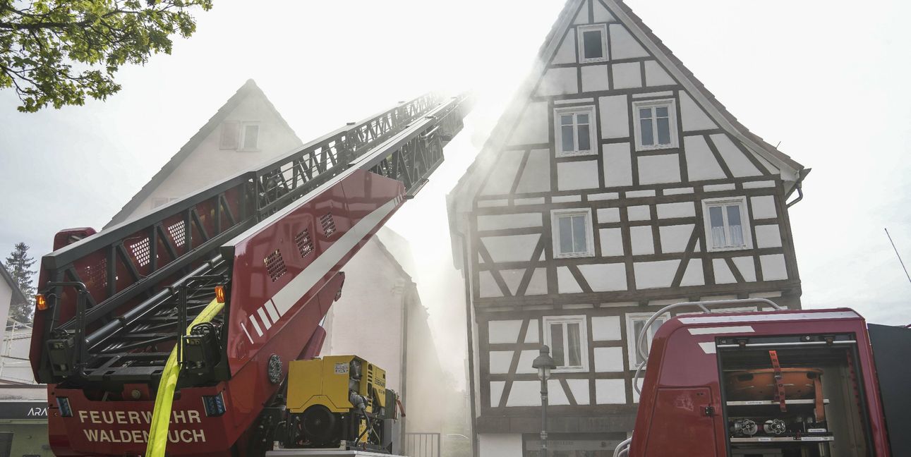 Viele Einsatzkräfte waren vor Ort.