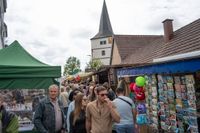 Volle Gassen beim Döffinger Vatertagsmarkt