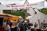 Volle Gassen beim Döffinger Vatertagsmarkt
