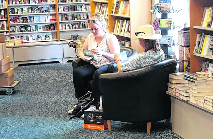 Ein stilles Eckchen in der Buchhandlung Röhm.
