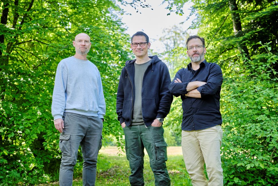 Alex Stamm, Martin Weisbach und Dirk Kittelberger (von links) sind die Gesichter der  Schönbuch Agentur mit Sitz in Holzgerlingen.