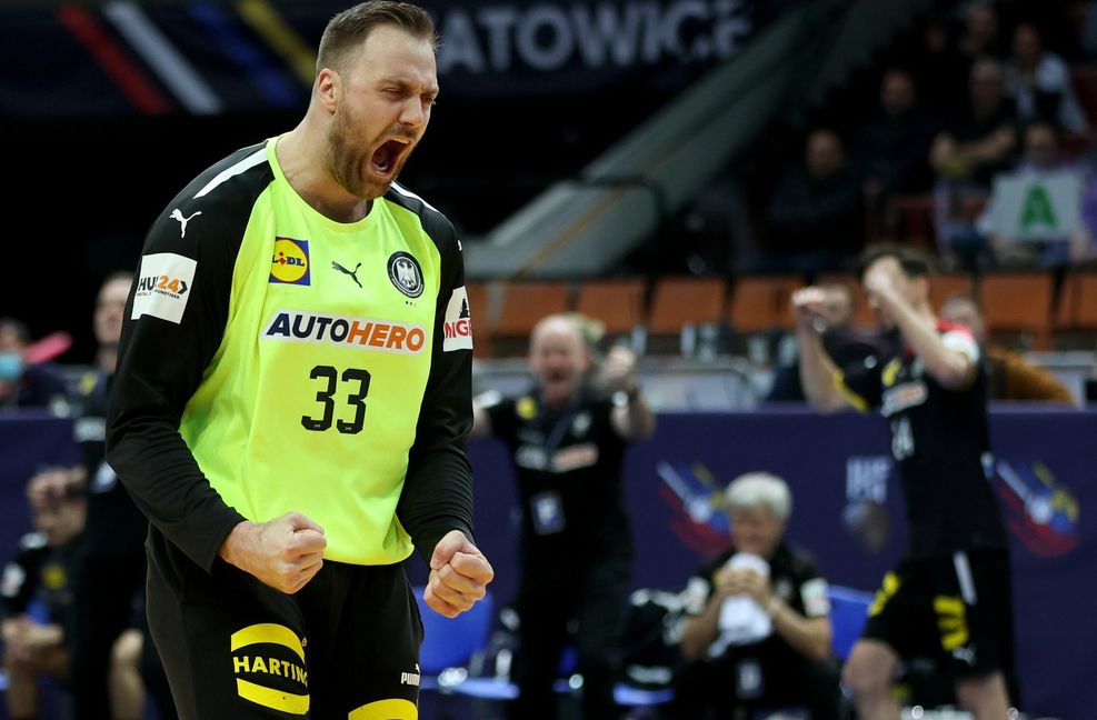 Voller Adrenalin ins Viertelfinale: Andreas Wolff, der Torwart  der deutschen Handball-Nationalmannschaft