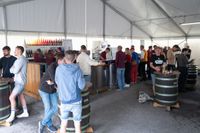 Prima Stimmung beim Dagersheimer Göckelesfest der Feuerwehr-Musikkapelle.