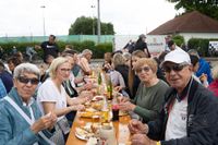 Prima Stimmung beim Dagersheimer Göckelesfest der Feuerwehr-Musikkapelle.