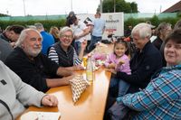 Prima Stimmung beim Dagersheimer Göckelesfest der Feuerwehr-Musikkapelle.