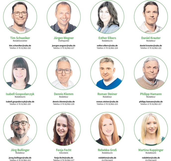 Die SZ/BZ-Redaktion freut sich auf viele Themenideen von Leserinnen und Lesern.