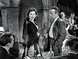 Ava Gardner spielt die barfüßige Gräfin mit Humphrey Bogart am Sonntag auf Arte.