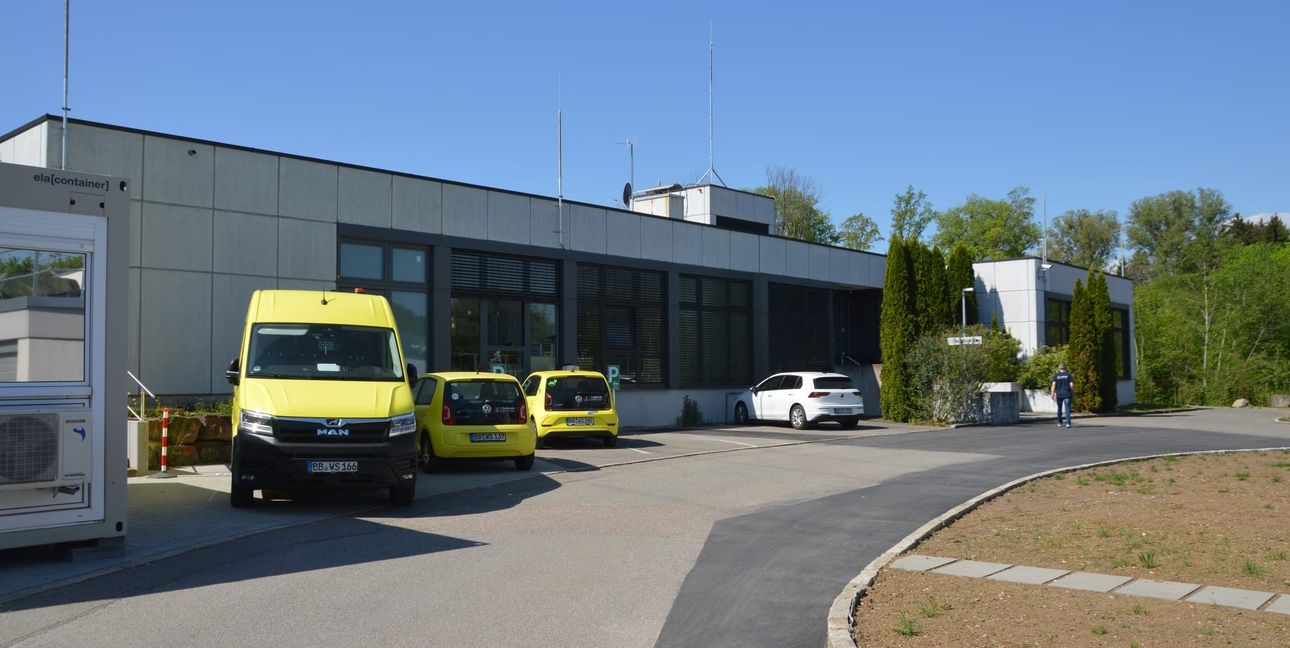 Das Wasserwerk der Stadtwerke Sindelfingen in der Rudolf-Harbig-Straße 3.