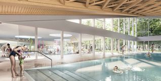 So könnte eine mögliche Variante des sanierten Sindelfinger Hallenbads aussehen.