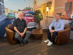 Der Rheinländer Florian Glock (rechts) ist als Bürgermeister längst in Magstadt angekommen. Wie er die Gemeinde sieht, erläutert er im Stadtgespräch Böblingen mit Hans-Jörg Zürn (Sindelfinger Zeitung/Böblinger Zeitung).