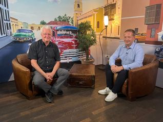 Der Rheinländer Florian Glock (rechts) ist als Bürgermeister längst in Magstadt angekommen. Wie er die Gemeinde sieht, erläutert er im Stadtgespräch Böblingen mit Hans-Jörg Zürn (Sindelfinger Zeitung/Böblinger Zeitung).
