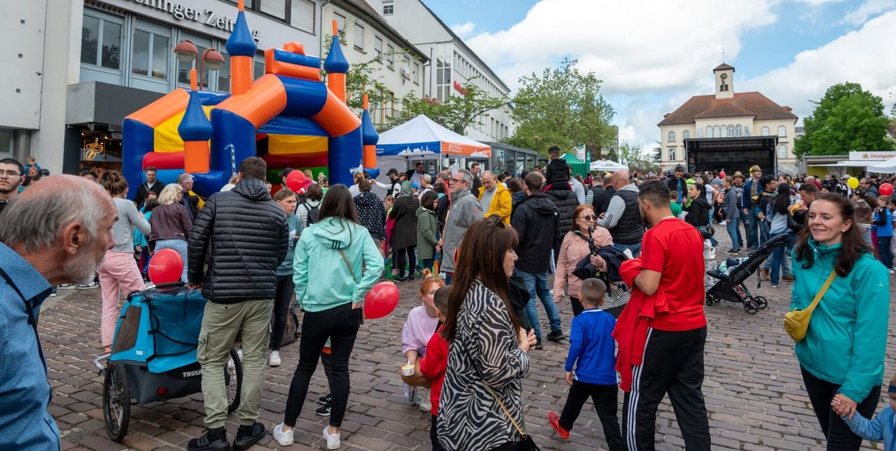 Abwechslungsreiches Programm bei "Sindelfingen blüht auf" lockt in die Innenstadt.