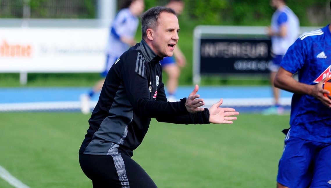 VfL-Cheftrainer Maik Schütt vermisste bei seinem Team zuletzt die Kreativität.