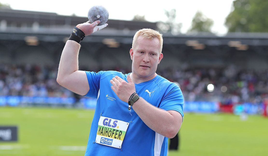 VfL-Kugelstoßer Eric Maihöfer.